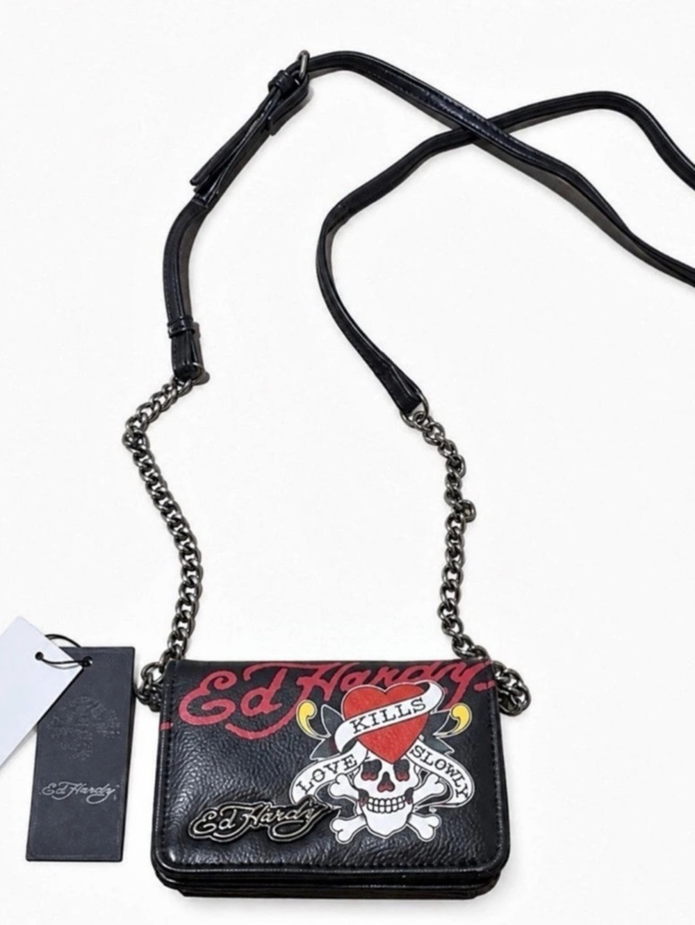 Ed Hardy Y2K Crossbody & Wristlet Bu
